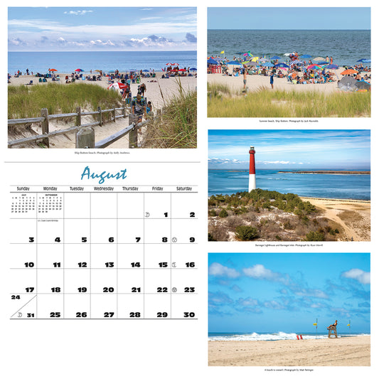 2026 Down The Shore Calendar — Long Beach Island Edition