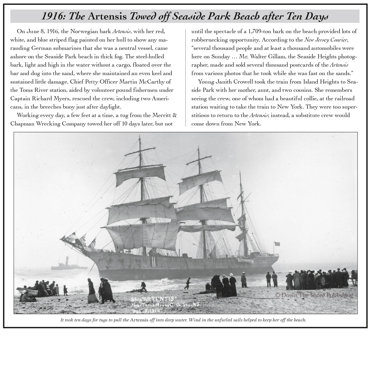 New Jersey Shipwrecks