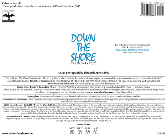 2027 Down The Shore Calendar - Long Beach Island edition