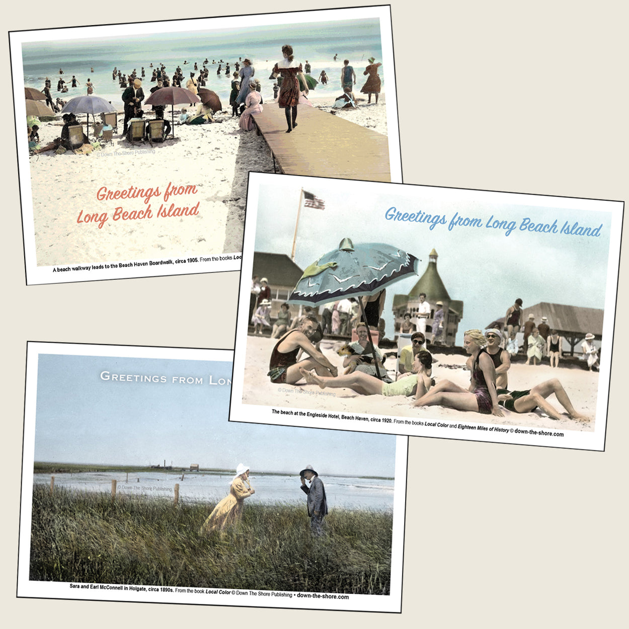 Hand-Colored Postcards