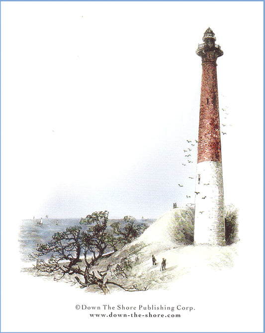Historic Barnegat Lighthouse Postcard