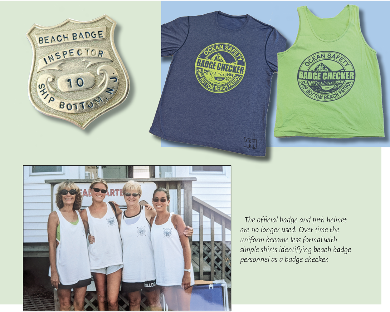 55 Years of Long Beach Island Beach Badges 1967-2022