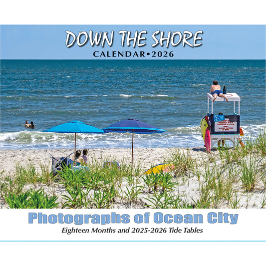 2026 Down The Shore Calendar — Ocean City Edition